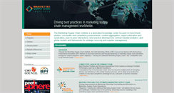 Desktop Screenshot of marketingsupplychain.org